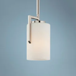 Maxim Dart 4 1/2" Wide Satin Nickel Mini Pendant Light