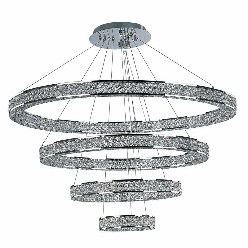 Maxim Eternity 39 3/4" Wide Chrome LED Pendant Light 4 Maxim Eternity 39 3/4" Wide Chrome LED Pendant Light - Image 2