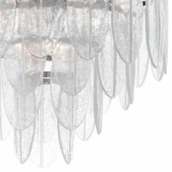 Maxim Glacier 24" Wide Polished Chrome Pendant Chandelier -Outlet The Radiantix Store maxim glacier 24 inch wide polished chrome pendant chandelier 82m78views1