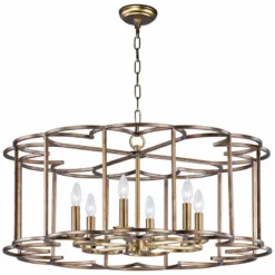 Maxim Helix 31 1/2" Wide Bronze Fusion 6-Light Pendant -Outlet The Radiantix Store maxim helix 31 and one half inch wide bronze fusion 6 light pendant 23y26