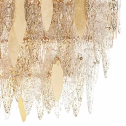 Maxim Majestic 39 1/2"W Gold Leaf Island Pendant Chandelier 7 Maxim Majestic 39 1/2"W Gold Leaf Island Pendant Chandelier -Outlet The Radiantix Store maxim majestic 39 and one half inchw gold leaf island pendant chandelier 82h97views1