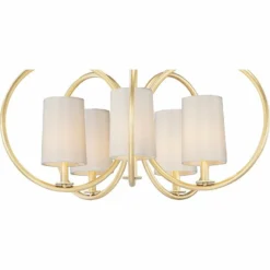 Maxim Meridian 30 1/2" Wide Aged Brass 5-Light Chandelier -Outlet The Radiantix Store maxim meridian 30 and one half inch wide aged brass 5 light chandelier 87y75views2