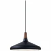 Maxim Nordic 15.25" Wide Walnut And Black Modern Pendant Light 1 Maxim Nordic 15.25" Wide Walnut And Black Modern Pendant Light -Outlet The Radiantix Store maxim nordic 15 25 inch wide walnut and black modern pendant light 877e3