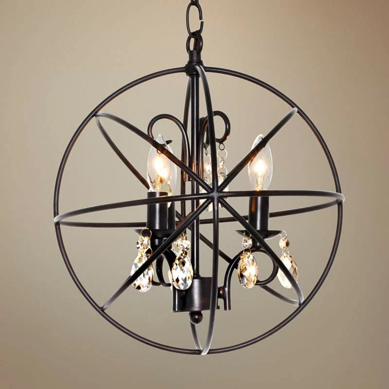 Maxim Orbit 12" Wide 3-Light Oil Rubbed Bronze Mini Pendant 3 Maxim Orbit 12" Wide 3-Light Oil Rubbed Bronze Mini Pendant