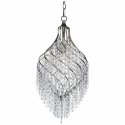 Maxim Twirl 11 1/2" Wide Golden Silver Mini Pendant