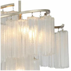 Maxim Victoria 24 3/4"W Golden Silver And Modern Glass Pendant Light -Outlet The Radiantix Store maxim victoria 24 and three quarter inchw golden silver and modern glass pendant light 67n98views1
