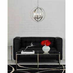 Equinox Collection Silver 16" Wide Pendant Light