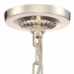 Mellie 24" Wide Champagne Gold And Crystal Chandelier -Outlet The Radiantix Store mellie 24 inch wide champagne gold and crystal chandelier 63c74views4