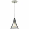 Melrose II 7 1/2" Wide Smoke Glass Freejack Mini Pendant -Outlet The Radiantix Store melrose ii 7 and one half inch wide smoke glass freejack mini pendant 73j01