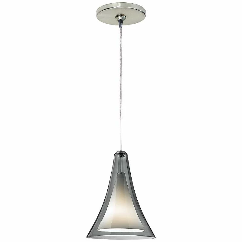 Melrose II 7 1/2" Wide Smoke Glass Freejack Mini Pendant 3 Melrose II 7 1/2" Wide Smoke Glass Freejack Mini Pendant