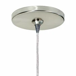 Melrose II 7 1/2"W Satin Nickel LED Freejack Mini Pendant -Outlet The Radiantix Store melrose ii 7 and one half inchw satin nickel led freejack mini pendant 30d09views2