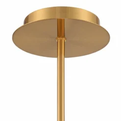 Melwick 10" Wide Soft Gold Crystal Mini Pendant -Outlet The Radiantix Store melwick 10 inch wide soft gold crystal mini pendant 300p1views2