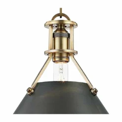 Metal No.2 16" Wide Antique Distressed Bronze Pendant Light -Outlet The Radiantix Store metal no 2 16 inch wide antique distressed bronze pendant light 65e59views1