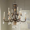 Metropolitan Chateau Nobles 34" Wide Raven Bronze 10-Light Chandelier -Outlet The Radiantix Store metropolitan chateau nobles 34 inch wide raven bronze 10 light chandelier 87h71cropped