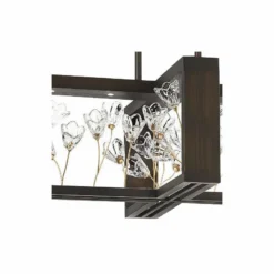 Metropolitan Maison Des Fleurs 30" Wide Bronze 4-Light LED Chandelier -Outlet The Radiantix Store metropolitan maison des fleurs 30 inch wide bronze 4 light led chandelier 95t50views1