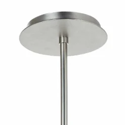Micha 7" Wide Brushed Nickel Mini Pendant Light -Outlet The Radiantix Store micha 7 inch wide brushed nickel mini pendant light 337j0views2