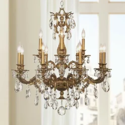 Milano 32 1/2" Wide Midnight Swarovski Crystal Chandelier