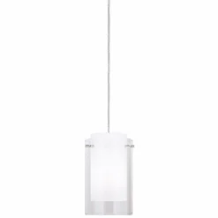 Mini Echo 4" Wide Satin Nickel LED Freejack Mini Pendant