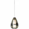 Mini Ella 5" Wide Smoke Glass Freejack Mini Pendant Light -Outlet The Radiantix Store mini ella 5 inch wide smoke glass freejack mini pendant light 73h99