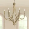 Minka Covent Park 28" Wide Brushed Honey Gold 6-Light Chandelier -Outlet The Radiantix Store minka covent park 28 inch wide brushed honey gold 6 light chandelier 89y72cropped