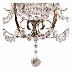 Minka Lavery French Silver 11" Wide Mini Chandelier -Outlet The Radiantix Store minka lavery french silver 11 inch wide mini chandelier 83372views1