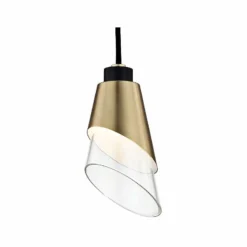 Mitzi Angie 4 1/2" Wide Aged Brass LED Mini Pendant -Outlet The Radiantix Store mitzi angie 4 and one half inch wide aged brass led mini pendant 45k78views1