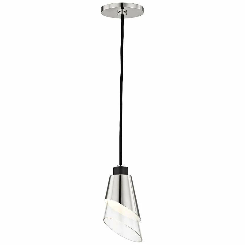 Mitzi Angie 4 3/4" Wide Polished Nickel LED Mini Pendant 3 Mitzi Angie 4 3/4" Wide Polished Nickel LED Mini Pendant