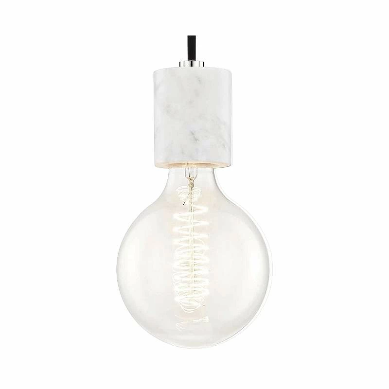 Mitzi Asime 5" Wide Polished Nickel Mini Pendant 4 Mitzi Asime 5" Wide Polished Nickel Mini Pendant - Image 2