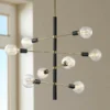Mitzi Astrid 28"W Aged Brass And Black 8-Light Chandelier -Outlet The Radiantix Store mitzi astrid 28 inchw aged brass and black 8 light chandelier 45k62cropped