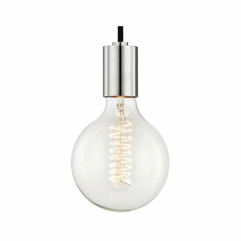Mitzi Ava 5" Wide Polished Nickel Mini Pendant 4 Mitzi Ava 5" Wide Polished Nickel Mini Pendant - Image 2