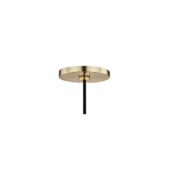 Mitzi Bella 6 3/4" Wide Aged Brass Mini Pendant -Outlet The Radiantix Store mitzi bella 6 and three quarter inch wide aged brass mini pendant 45m32views2