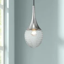 Mitzi Bella 6 3/4" Wide Polished Nickel Mini Pendant