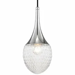 Mitzi Bella 6 3/4" Wide Polished Nickel Mini Pendant -Outlet The Radiantix Store mitzi bella 6 and three quarter inch wide polished nickel mini pendant 45m43views1