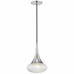 Mitzi Bella 8 1/2" Wide Polished Nickel Mini Pendant
