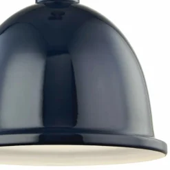 Mitzi Blair 16"W Polished Nickel Pendant Light W/ Navy Shade -Outlet The Radiantix Store mitzi blair 16 inchw polished nickel pendant light w navy shade 47g30views1