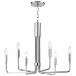 Mitzi Brigitte 25" Wide Polished Nickel 6-Light Chandelier 7 Mitzi Brigitte 25" Wide Polished Nickel 6-Light Chandelier -Outlet The Radiantix Store mitzi brigitte 25 inch wide polished nickel 6 light chandelier 47j56