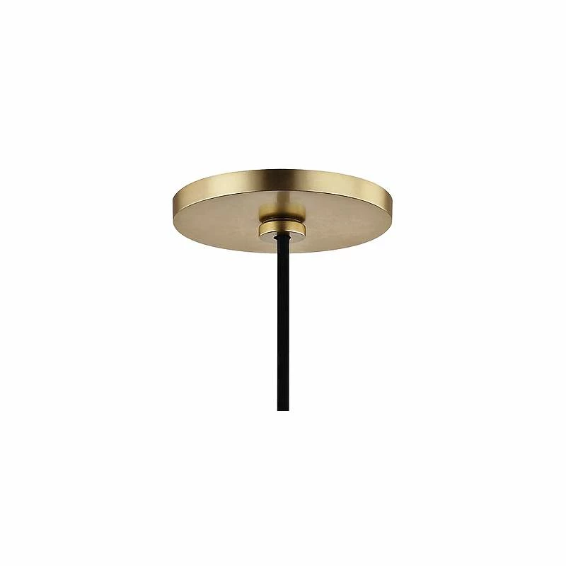 Mitzi Ellis 10 1/4"W Aged Brass And Black LED Mini Pendant 6 Mitzi Ellis 10 1/4"W Aged Brass And Black LED Mini Pendant - Image 4