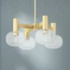 Mitzi Harlow 23" Wide Aged Brass 4-Light Chandelier -Outlet The Radiantix Store mitzi harlow 23 inch wide aged brass 4 light chandelier 82v63cropped