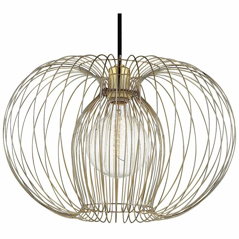 Mitzi Jasmine 17" Wide Polished Brass Pendant Light 5 Mitzi Jasmine 17" Wide Polished Brass Pendant Light - Image 3
