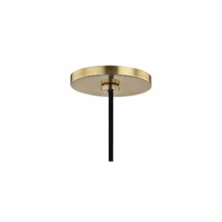 Mitzi Kiki 18" Wide Aged Brass Pendant Light W/ Cream Shade -Outlet The Radiantix Store mitzi kiki 18 inch wide aged brass pendant light w cream shade 47j40views2