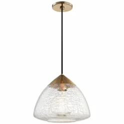 Mitzi Maya 12" Wide Aged Brass Mini Pendant -Outlet The Radiantix Store mitzi maya 12 inch wide aged brass mini pendant 47j31