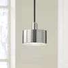 Mitzi Nora 5 1/4" Wide Polished Nickel LED Mini Pendant -Outlet The Radiantix Store mitzi nora 5 and one quarter inch wide polished nickel led mini pendant 47f41cropped