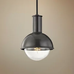 Mitzi Riley 6 1/4" Wide Old Bronze Mini Pendant