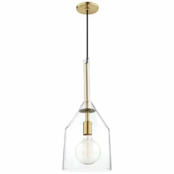 Mitzi Sloan 9 1/2" Wide Aged Brass Mini Pendant 7 Mitzi Sloan 9 1/2" Wide Aged Brass Mini Pendant -Outlet The Radiantix Store mitzi sloan 9 and one half inch wide aged brass mini pendant 47g52
