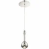 Modern Forms Acid 3 3/4"W Polished Nickel LED Mini Pendant -Outlet The Radiantix Store modern forms acid 3 and three quarter inchw polished nickel led mini pendant 55p88