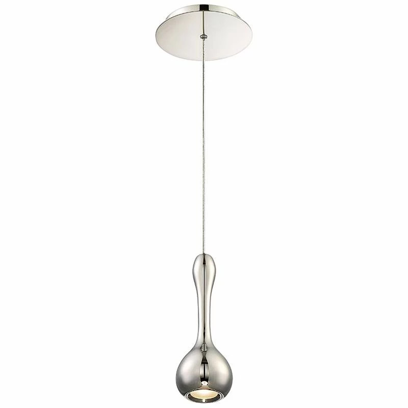 Modern Forms Acid 3 3/4"W Polished Nickel LED Mini Pendant 3 Modern Forms Acid 3 3/4"W Polished Nickel LED Mini Pendant