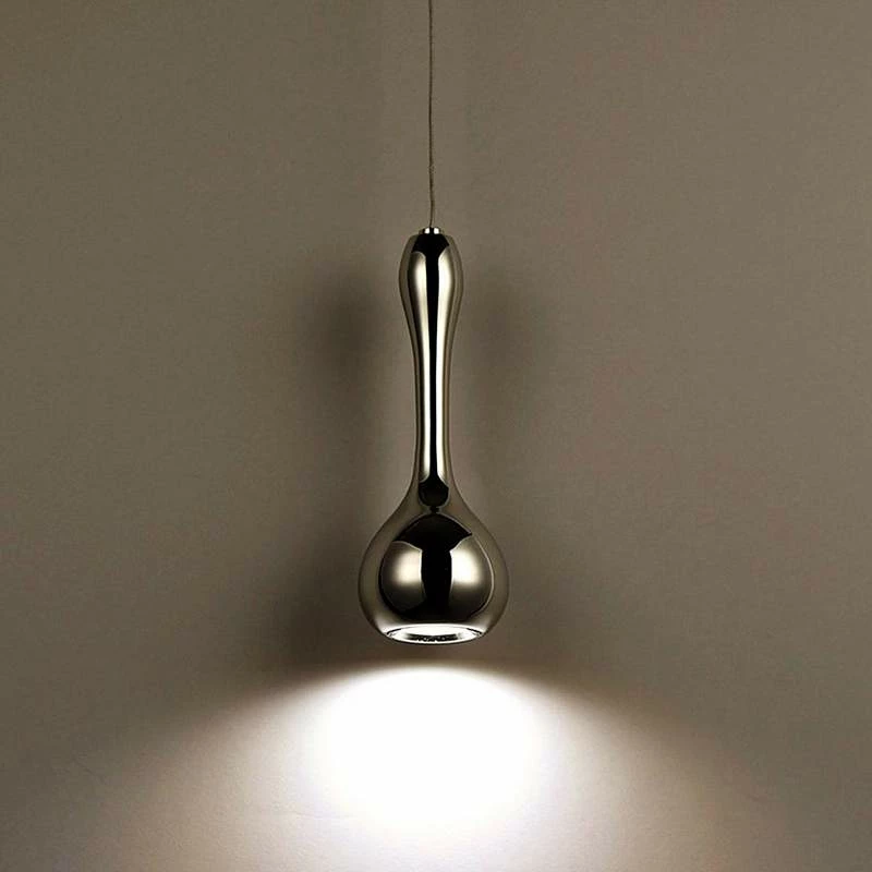 Modern Forms Acid 3 3/4"W Polished Nickel LED Mini Pendant 4 Modern Forms Acid 3 3/4"W Polished Nickel LED Mini Pendant - Image 2