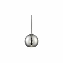 Modern Forms Acid 4" Wide Polished Nickel LED Mini Pendant