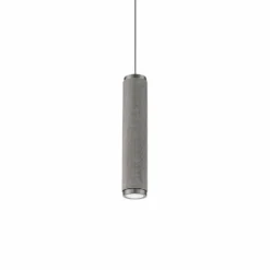 Modern Forms Burning Man 13.5" High Nickel Finish Modern Mini Pendant