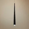 Modern Forms Cascade 19" High Matte Black LED Mini Pendant 1 Modern Forms Cascade 19" High Matte Black LED Mini Pendant -Outlet The Radiantix Store modern forms cascade 19 inch high matte black led mini pendant 55r13cropped